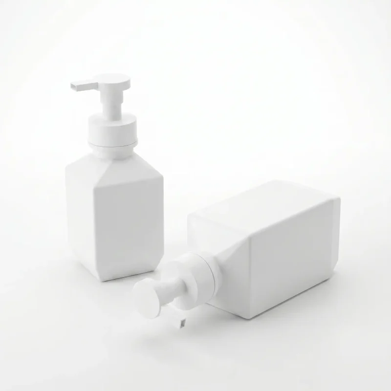 Home 39 BOTOL KOSMETIK PUMP PUTIH PREMIUM BAHAN HDPE