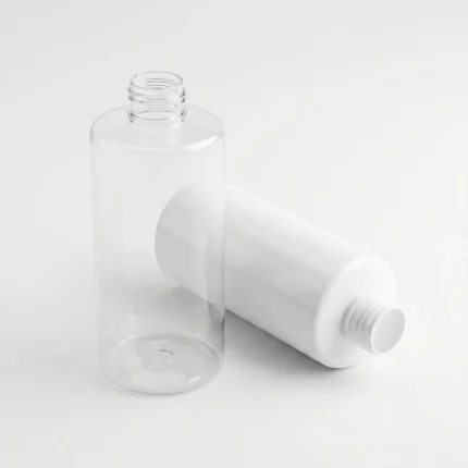 BOTOL KOSMETIK SCREW CAP BAHAN PET UKURAN 250 mL