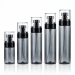 BOTOL KOSMETIK SPRAY WARNA HITAM TRANSPARAN