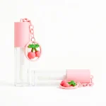 BOTOL LIP CARE BENING TRANSPARAN BENTUK SILINDER RAMPING