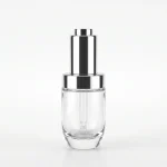 BOTOL LUXURY CPSL - IMP BENING TRANSPARAN CAP SILVER