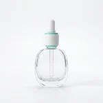 BOTOL OVAL BENING CAP RING PUTIH KARET PUTIH UKURAN 30 mL
