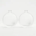 BOTOL PARFUM BENTUK BULAT WARNA PUTIH