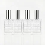 BOTOL PARFUM SPRAY UKURAN 50 mL BENING TRANSPARAN