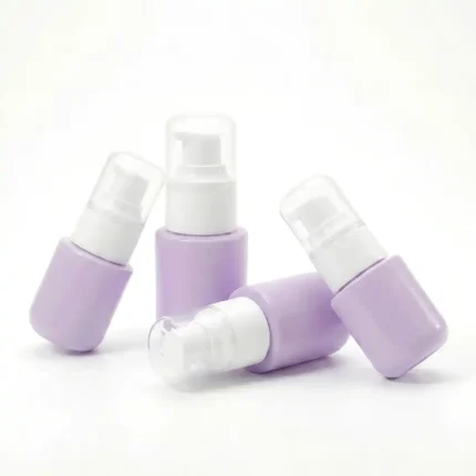 BOTOL PUMP WIDE WHITE CAPS