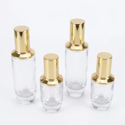 BOTOL SERUM BENING TRANSPARAN BAHAN GLASS (KACA)