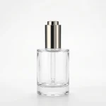 BOTOL SERUM BIG CAP DENGAN CAP BIG SIZE WARNA METALIK SILVER