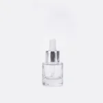 BOTOL SERUM BIG CAP DENGAN WARNA CAP METALIK SILVER