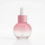 BOTOL SERUM BOLA - IMP WARNA PINK TRANSPARAN