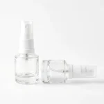 BOTOL SPRAY KOSMETIK BAHAN GLASS (KACA) BENING TRANSPARAN