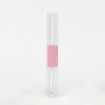 BOTTLE 2IN1 TRANSPARAN LIP VARIAN WARNA PINK