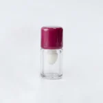 BOTTLE LIP 133 VARIAN BENING TRANSPARAN DENGAN CAP PINK TUA