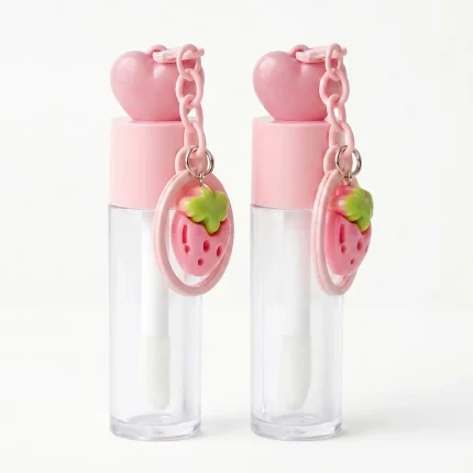 KEMASAN LIP GLOSS DOE FOOT APPLICATOR BENTUK SILINDER PIPIH