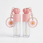 KEMASAN DOE FOOT APPLICATOR LIP GLOSS BENTUK SILINDER PIPIH BAHAN GLASS (KACA)