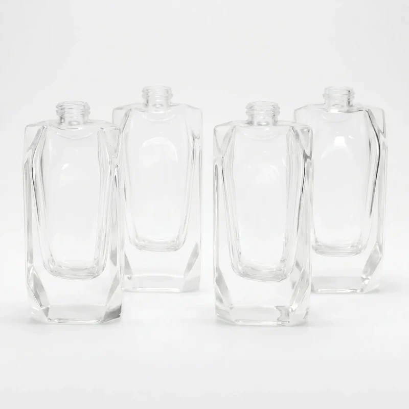 Home 27 BOTOL PARFUM JENIS SPRAY BENTUK SILINDER GEOMETRIS PREMIUM