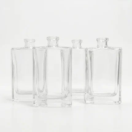 BOTOL PARFUM JENIS SPRAY WARNA BENING TRANSPARAN UKURAN 100 mL