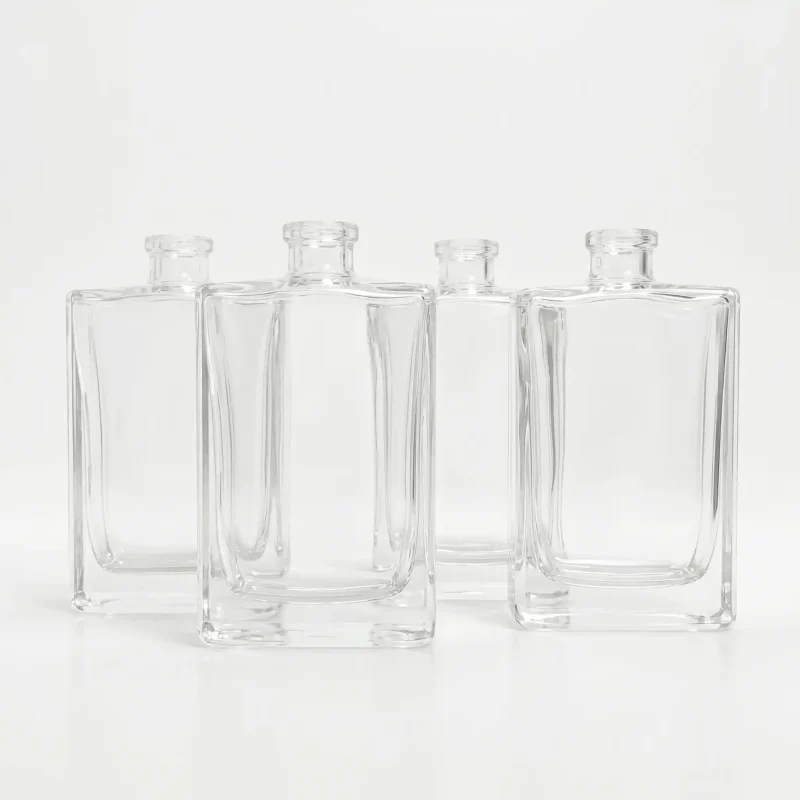 BOTOL PARFUM JENIS SPRAY WARNA BENING TRANSPARAN UKURAN 100 mL