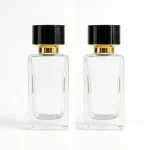 BOTOL PARFUM KTK PJG SEMI PRESS CAP BLACK LIST GOLD