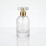 BOTOL PARFUM PLR FULL PRESS CAP CHNL VARIAN CAP BENING TRANSPARAN DENGAN AKSEN GOLD