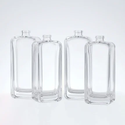 BOTOL PARFUM SPRAY BENTUK KOTAK TINGGI