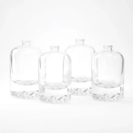 BOTOL PARFUM SPRAY WARNA BENING TRANSPARAN