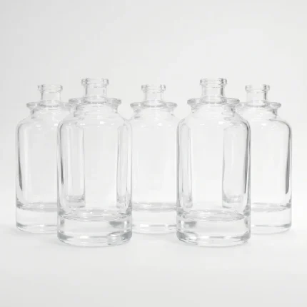 BOTOL PARFUM SPRAY WARNA BENING TRANSPARAN
