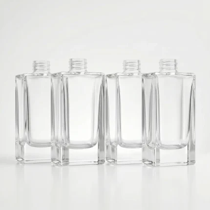 BOTOL PARFUM SPRAY WARNA BENING TRANSPARAN