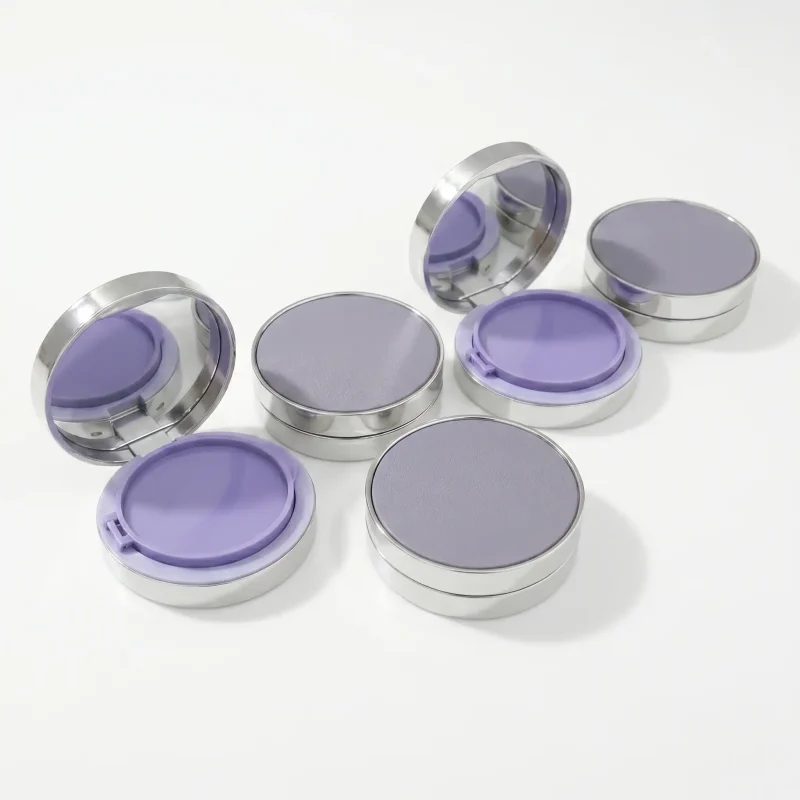 KEMASAN KOSMETIK CUSHION COMPACT BULAT PREMIUM UKURAN KECIL