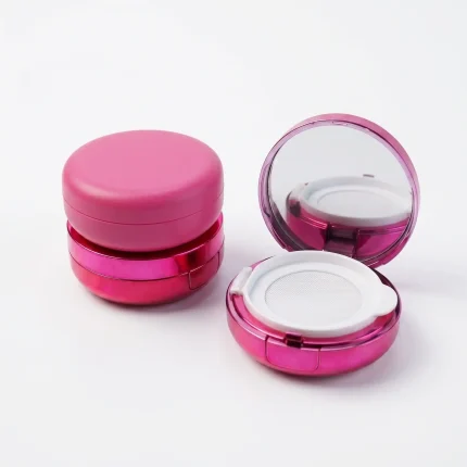 KEMASAN KOSMETIK CUSHION COMPACT PREMIUM DENGAN CERMIN & INNER LID