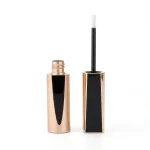 KEMASAN KOSMETIK EYELINER TUBE RY-7064 VARIAN WARNA ROSE GOLD DENGAN AKSEN HITAM