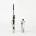 KEMASAN KOSMETIK MASCARA TUBE RY-6155-1 VARIAN WARNA SILVER METALIK