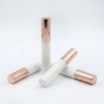 KEMASAN KOSMETIK MASCARA TUBE RY-6172-1 VARIAN WARNA PUTIH & ROSE GOLD