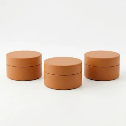 KEMASAN KOSMETIK POT JAR BAHAN PP PREMIUM BENTUK SILINDER