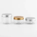 KEMASAN KOSMETIK POT JAR UKURAN BESAR DENGAN CAP SILVER & GOLD