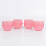 KEMASAN KOSMETIK POT JAR WARNA PINK TRANSPARAN