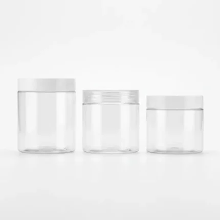 KEMASAN KOSMETIK POT RYWM-00006 VARIAN WARNA BENING TRANSPARAN