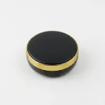 POT CUSHION 168-XH-319 VARIAN WARNA HITAM DENGAN AKSEN GOLD METALIK