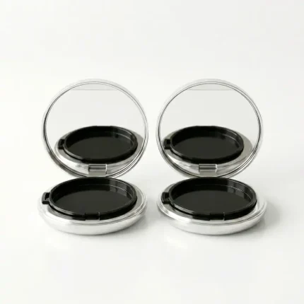 POT CUSHION COMPACT DENGAN CERMIN, PUFF, DAN INNER LID