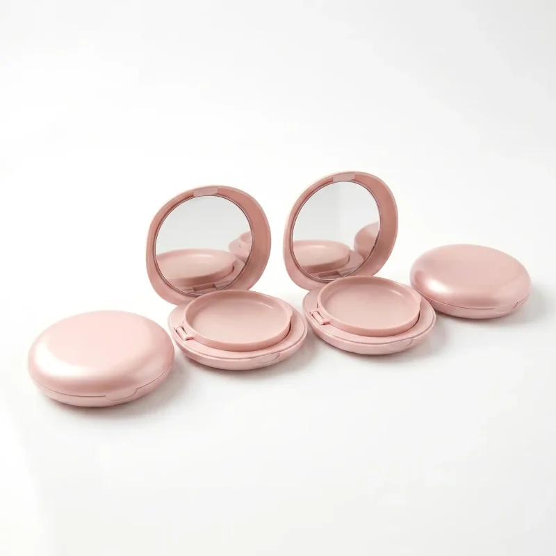 POT CUSHION COMPACT LENGKAP DENGAN CERMIN, PUFF, DAN INNER LID