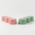 POT JAR KOSMETIK WARNA HIJAU DAN PINK MUDA DOFF