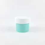 POT LULUR OVA UKURAN 50 GRAM WARNA BIRU CYAN
