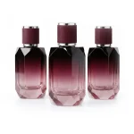 botol parfum DIAMOND RED DW-19 varian warna Burgundy Gradient - Silver Ring