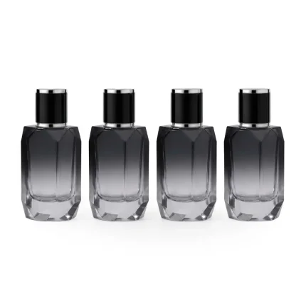botol parfum jenis spray premium ukuran medium motif geometris