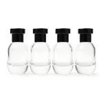 botol parfum jenis spray ukuran medium bentuk bulat telur