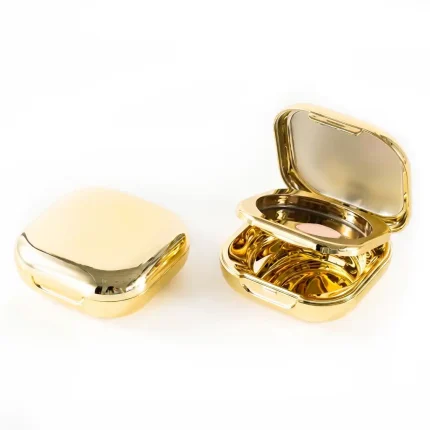 cushion compact case premium ukuran kecil bentuk bulat