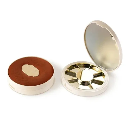 eyeshadow case premium bentuk silinder ukuran kecil