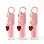 kemasan BOTTLE LIP D570-2 varian warna pink transparan