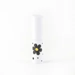 kemasan LIPSTICK TUBE & SHIMMER STICK LS6023A varian warna putih polkadot