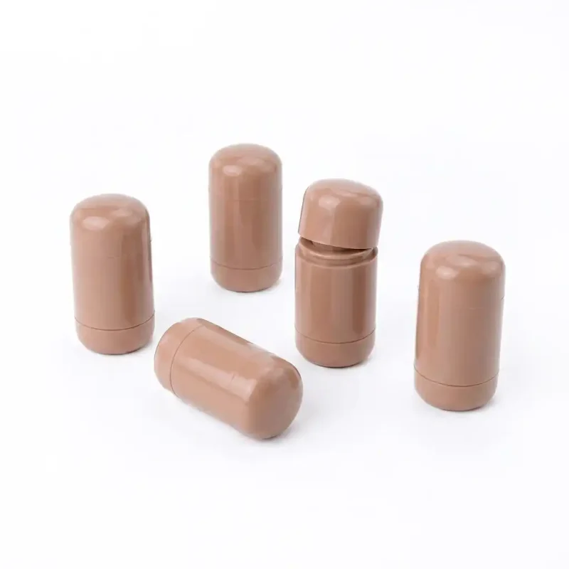 kemasan botol lip balm ukuran kecil bentuk kapsul silinder