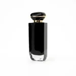kemasan botol parfum KING CRYSTAL BLACK ukuran 100 mL